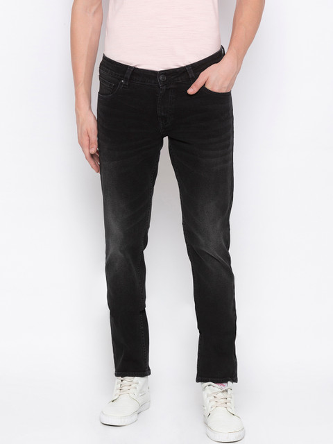 

SPYKAR Men Black Skinny Fit Low-Rise Clean Look Jeans