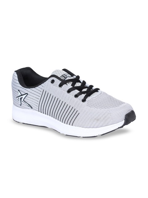

REFOAM Men Grey Mesh Running Shoes