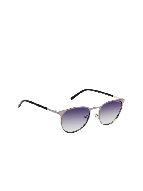 

David Blake Unisex Polarised and UV Protected Oval Sunglasses NSGDB1976, Blue