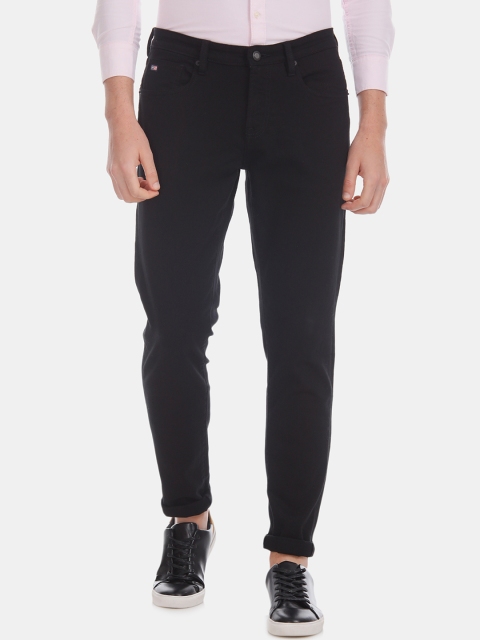 

Arrow Sport Men Black Regular Fit Mid-Rise Clean Look Stretchable Jeans