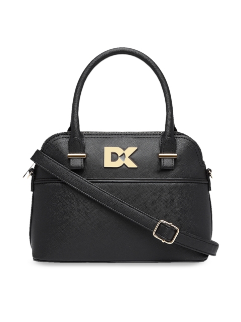 

Diana Korr Black Solid Handheld Bag