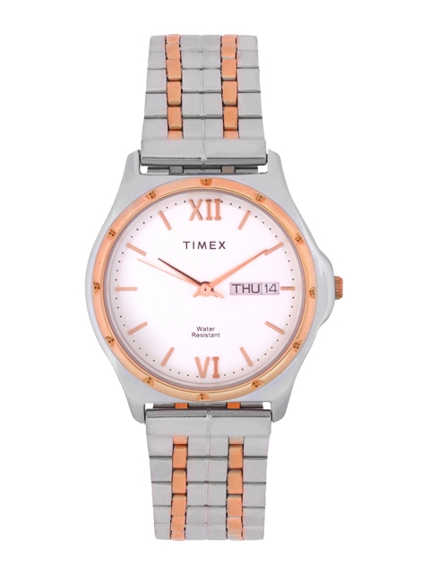 

Timex Men White Analogue Watch TW000BW11