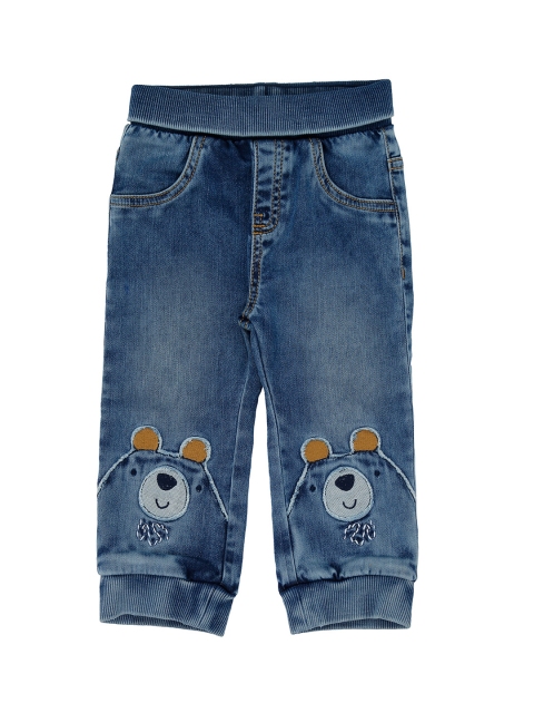 

Pantaloons Baby Boys Blue Regular Fit Mid-Rise Clean Look Stretchable Jeans