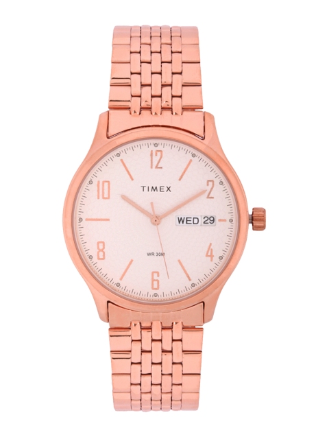 

Timex Men Silver-Toned Analogue Watch TW0TG6510