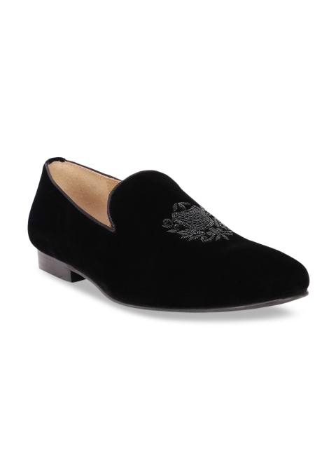 

BERZERI Men Black Slip-On Sneakers