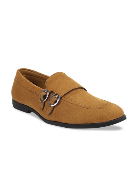 

SCENTRA Men Tan Brown Loafers