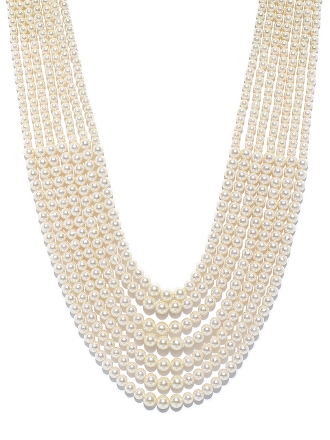 

DEVOILER Men Gold-Toned Layered Necklace
