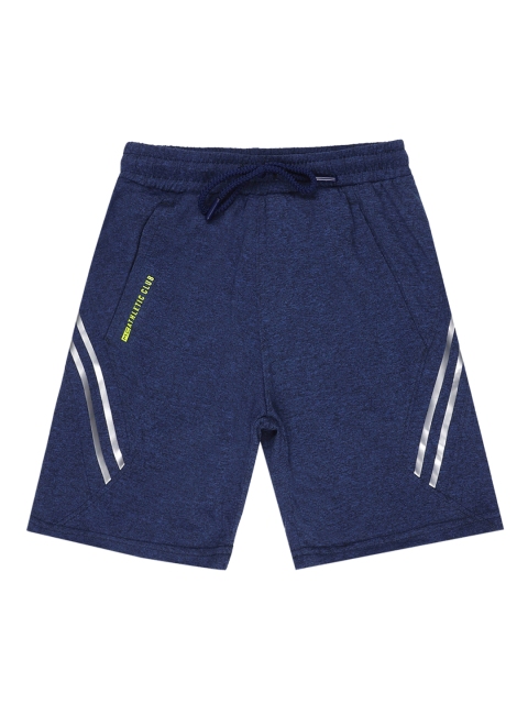 

Monte Carlo Boys Navy Blue Solid Regular Shorts