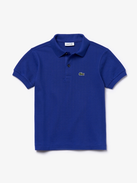 

Lacoste Boys Navy Blue Solid Polo