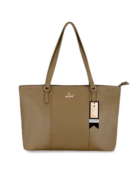 

Lavie Olive Green Solid Shoulder Bag