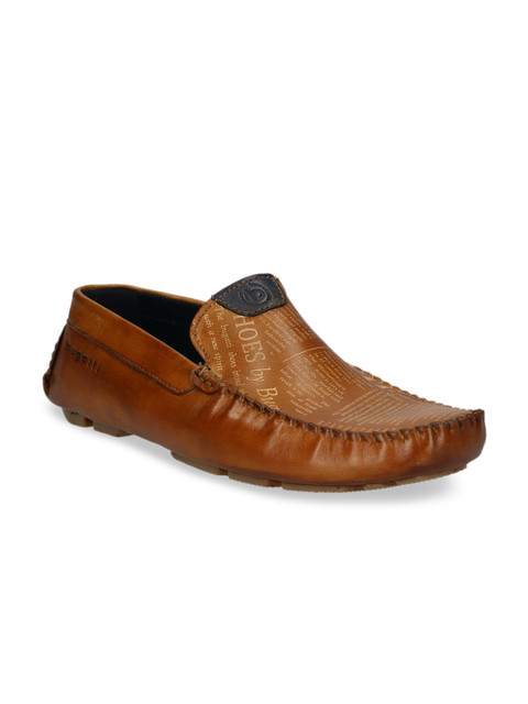 

Bugatti Men Brown Leather Loafers