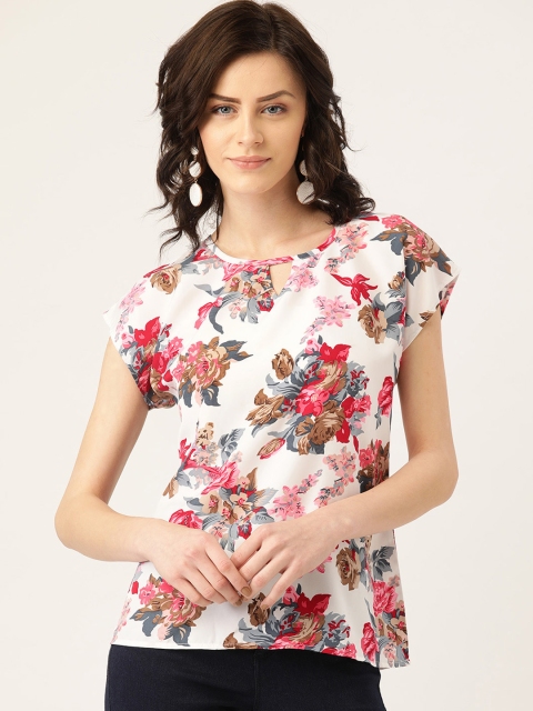 

Rute Women White Printed Top