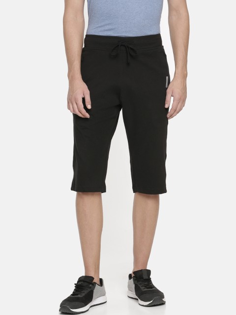 

Macroman M-Series Men Black Solid Regular Shorts