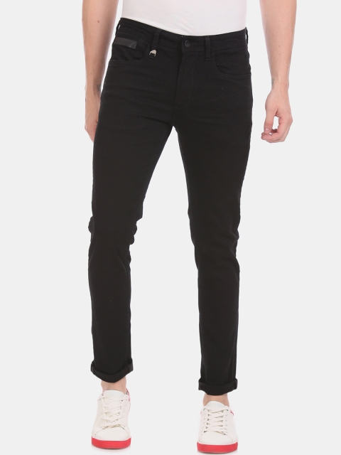 

Ed Hardy Men Black Slim Fit Mid-Rise Clean Look Stretchable Jeans