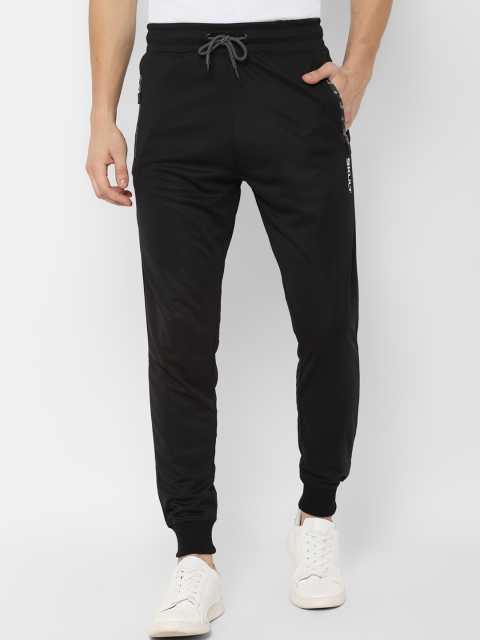 

SKULT by Shahid Kapoor Men Black Solid Joggers