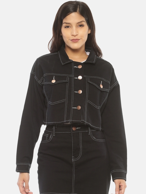 

ISU Women Black Solid Tailored Jacket