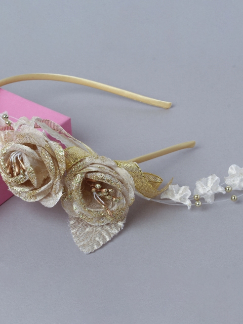 

The Magic Wand Gold-Toned Embellished Hairband