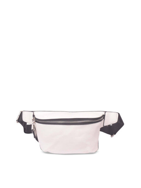 

Bagkok White Solid Sling Bag