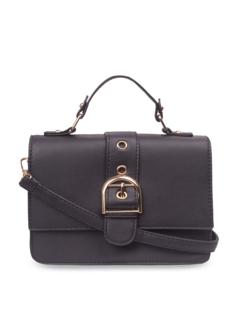 

Bagkok Black Solid Sling Bag