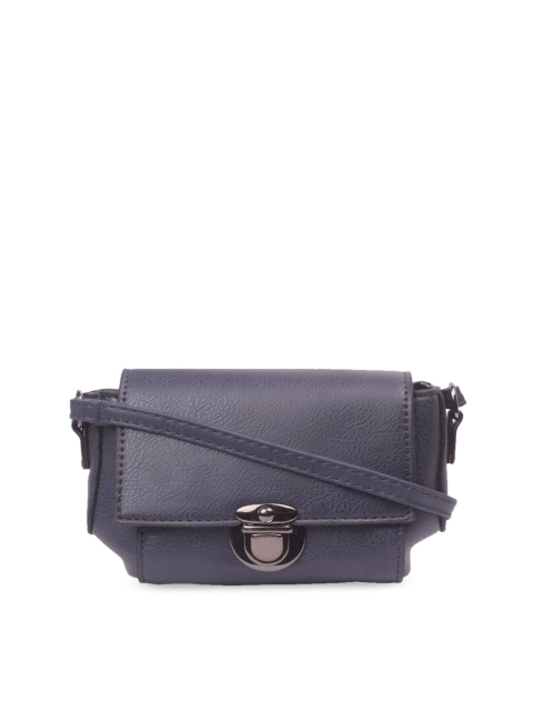 

Bagkok Navy Blue & Navy Blue Solid Sling Bag