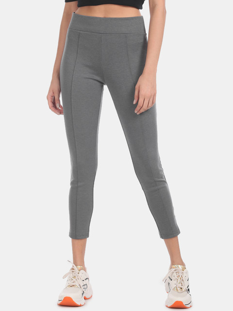 

GAP Women Grey Regular Fit Treggings