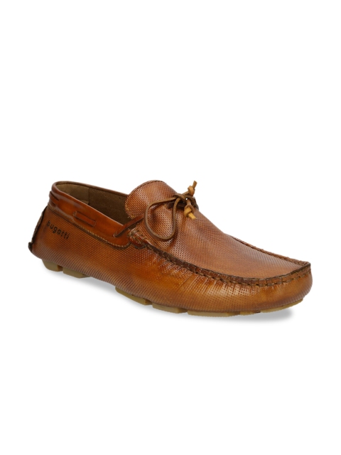 

Bugatti Men Brown Leather Driving Shoes