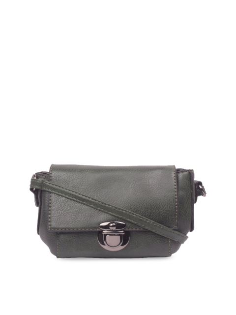 

Bagkok Green Solid Sling Bag