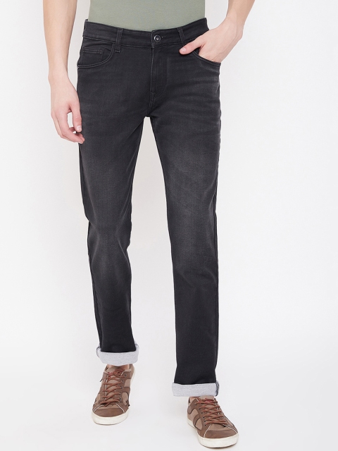 

Octave Men Black Regular Fit Mid-Rise Clean Look Jeans