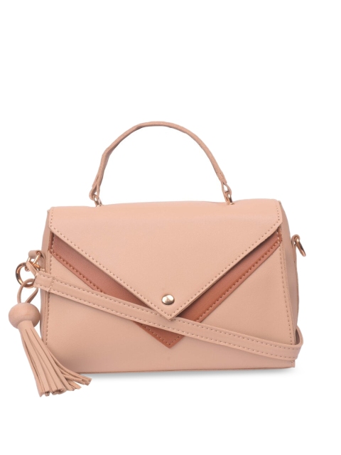 

Bagkok Pink Solid Sling Bag