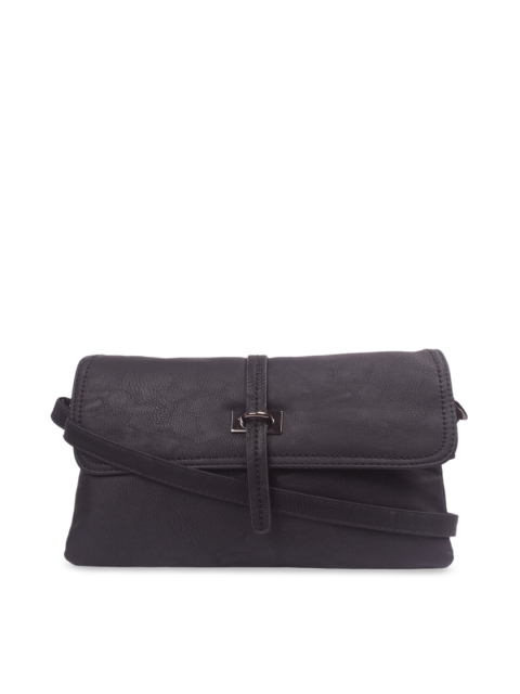 

Bagkok Black Textured Sling Bag