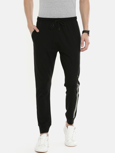 

Proline Active Men Black Solid Slim-Fit Joggers