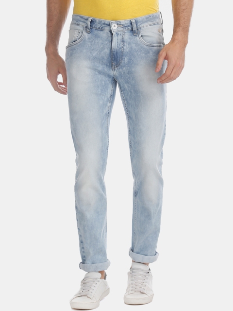 

Flying Machine Men Blue Slim Fit Mid-Rise Clean Look Jeans