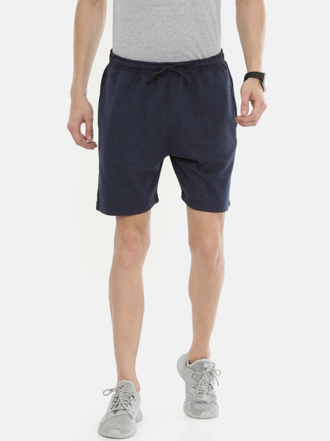 

Proline Active Men Navy Blue Solid Regular Fit Sports Shorts