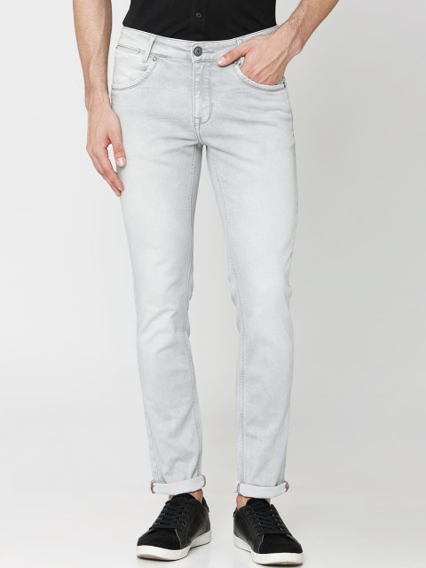 

Mufti Men Grey Slim Fit Mid-Rise Clean Look Stretchable Jeans