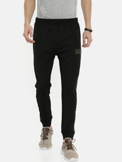 

Proline Active Men Black Solid Slim-Fit Joggers