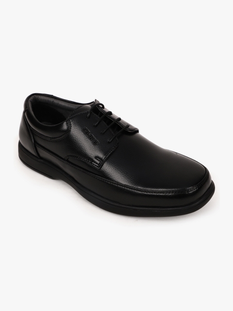 

Duke Men Black Solid Formal Derbys