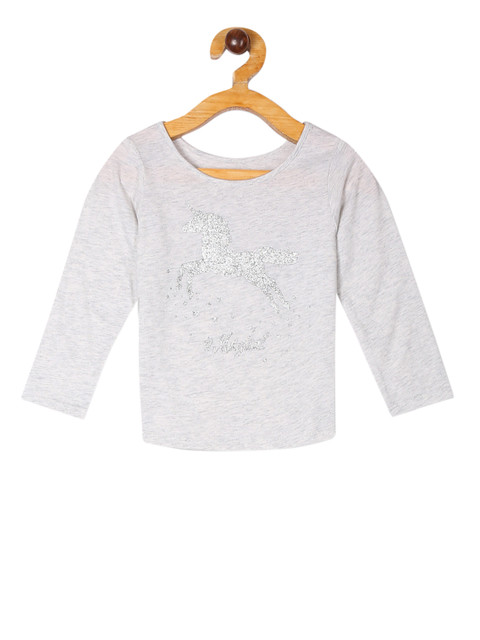 

The Childrens Place Boys Grey Printed Round Neck T-shirt