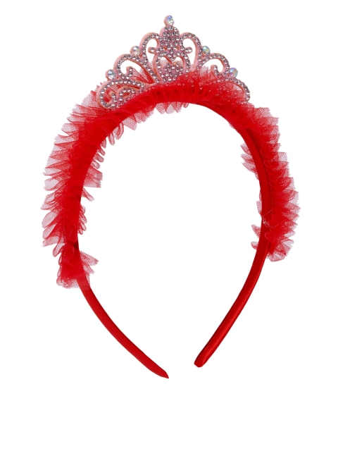 

Stoln Red Embellished Hairband