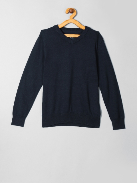 

GAP Boys Navy Blue Solid Sweatshirt
