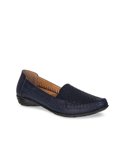 

Khadims Women Navy Blue Slip-On Sneakers