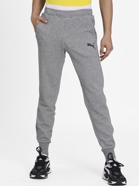 

Puma Men Grey Melange Solid Slim-Fit Joggers