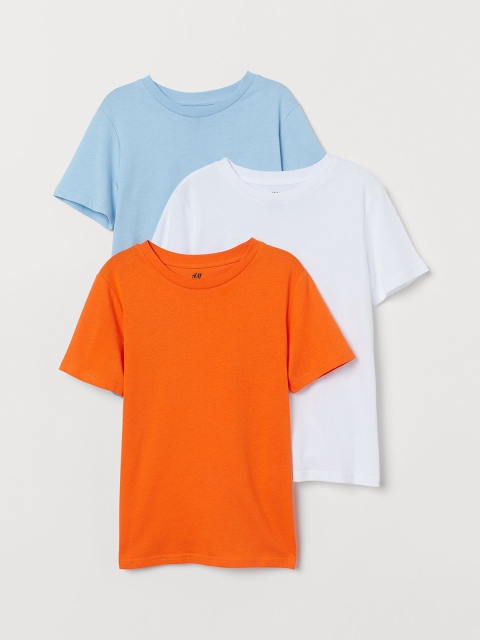 

H&M Boys 3-pack T-shirts, White