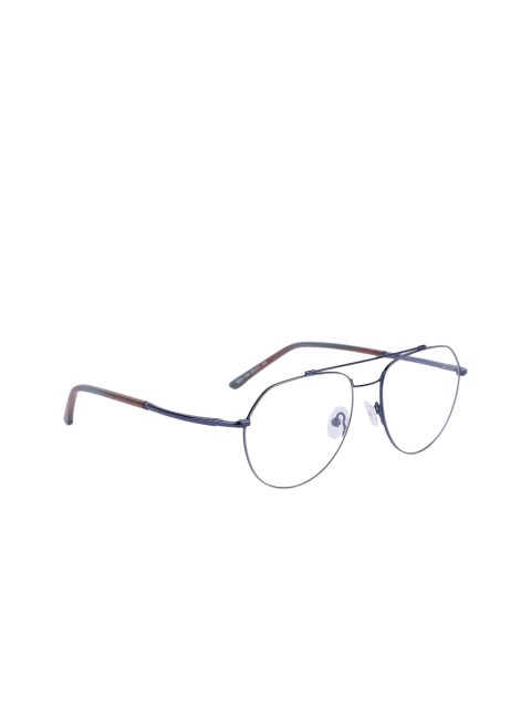 

MARC LOUIS Unisex Blue Solid Full Rim Aviator Frames