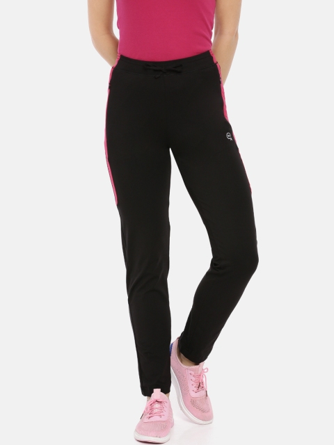 

Macrowoman W-Series Women Black Solid Track Pants