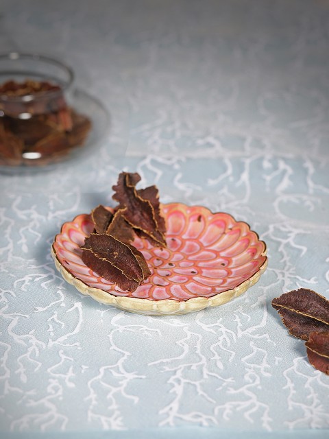 

Chumbak Pink Blooming Petals Trinket Tray