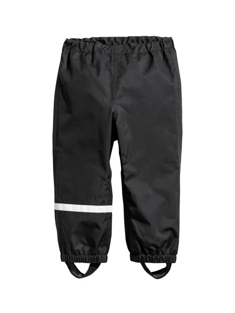 

H&M Boys Black Solid Wind & Waterproof Trousers
