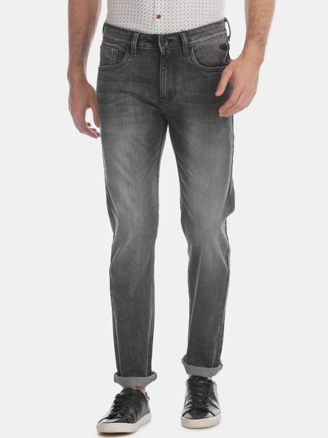

Flying Machine Men Black Slim Fit Mid-Rise Clean Look Jeans