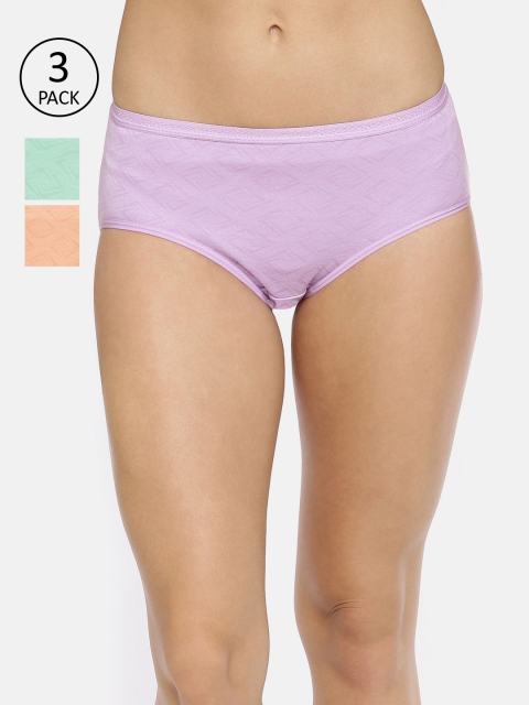 

Red Rose Women Pack of 3 Assorted Hipster Briefs Nalini-M