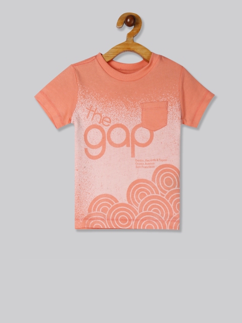 

GAP Toddler Boy Orange 50Th Short Sleeve T-Shirt