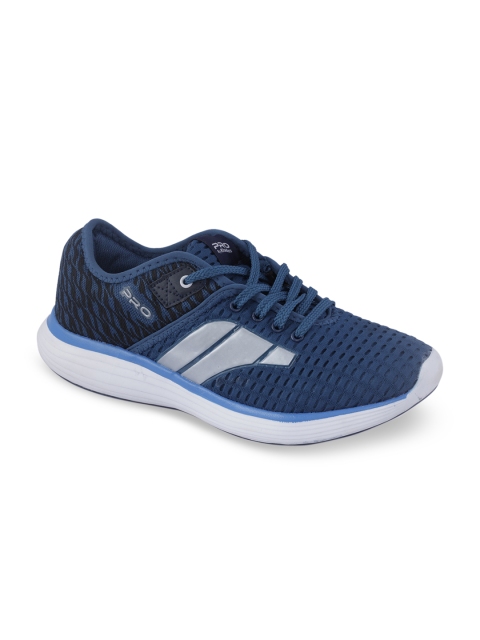 

Khadims Men Blue Textile Running Shoes